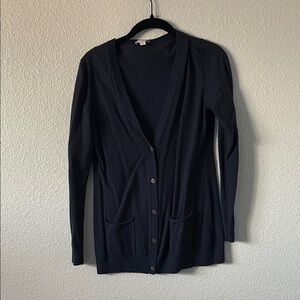 Women's Navy Cardigan Sweater